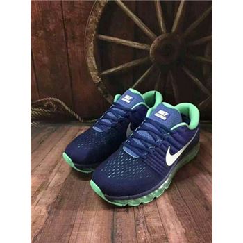 Nike Air Max 2017 Mens Running Shoes Dark Blue Green